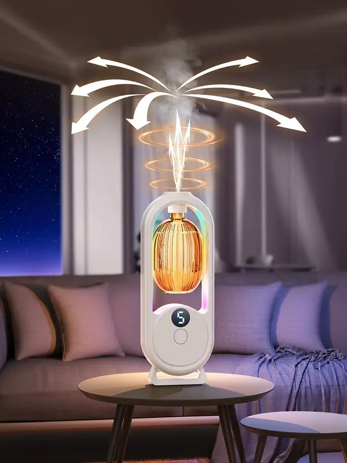 Diffuseur d'aromathérapie portable rechargeable - Machine de thérapie aux huiles essentielles - 6 types d'huiles