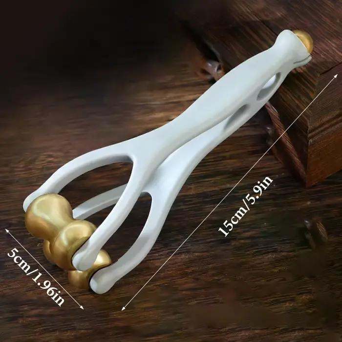 Massage des doigts rouleau à double rangée conception