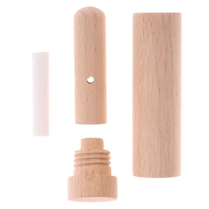 Inhalateur en bois diffuseur d'huiles essentielles avec mèches