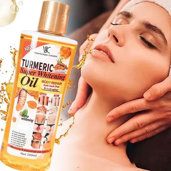 Huile Super Blanchissante au Curcuma 200ml