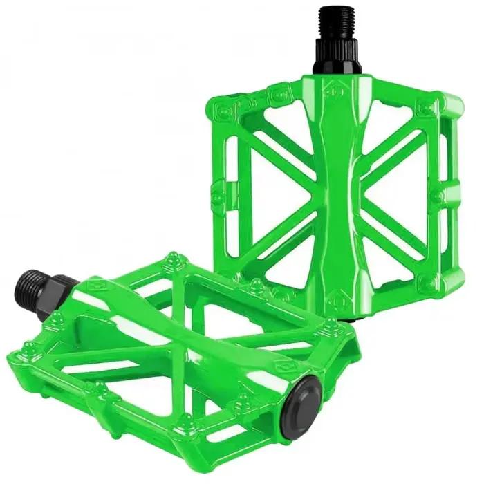 Pédales coordonnantes ultralégères en alliage d'aluminium pour vélo de route VTT, roulement, 2 pièces