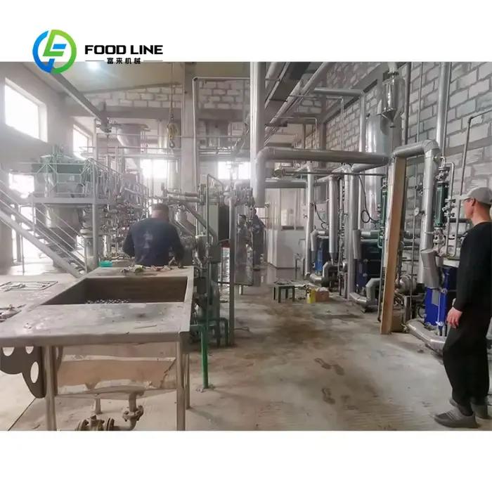 Usine de raffinage de traitement d'huile de graines de coton personnalisée 100 tonnes 150T, équipement de Production d'huile comestible de grande capacité