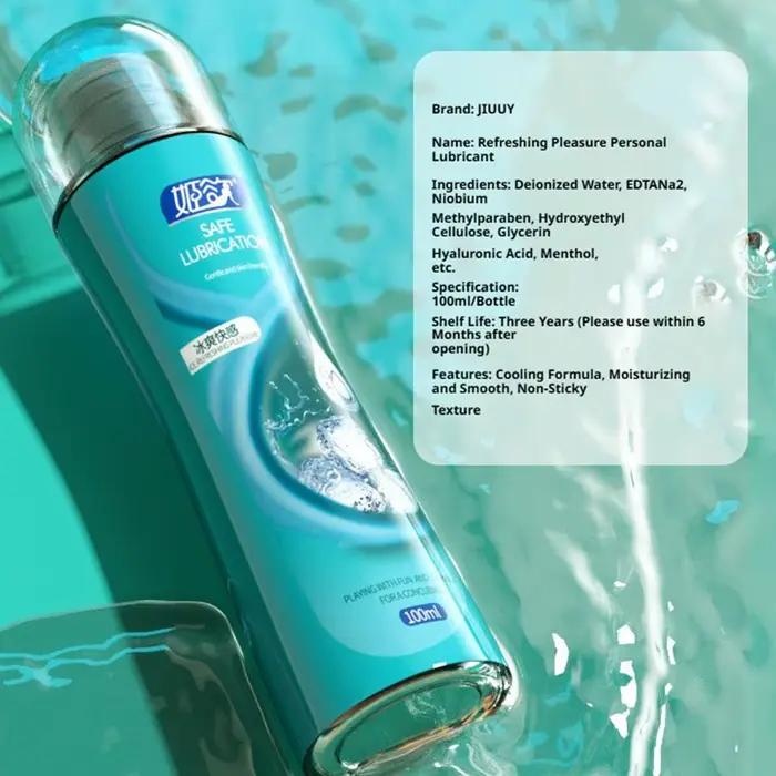 Lubrifiant hydratant et nourrissant 100 ml pour l'intimité des couples, hydratant pour les parties intimes, améliorant le plaisir des adultes, produit de soin corporel