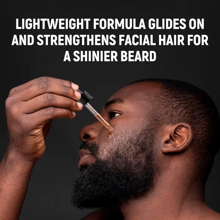 Huile essentielle de barbe riche en huile de ricin