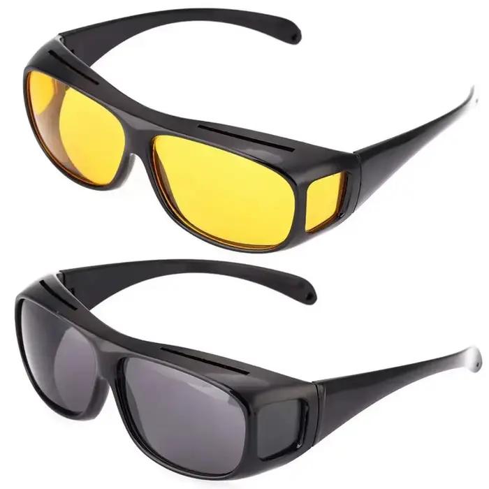 Lunettes de soleil de Vision nocturne lunettes de conduite de nuit de voiture lunettes de conducteur lunettes de soleil unisexe Protection UV lunettes de soleil lunettes cadeau
