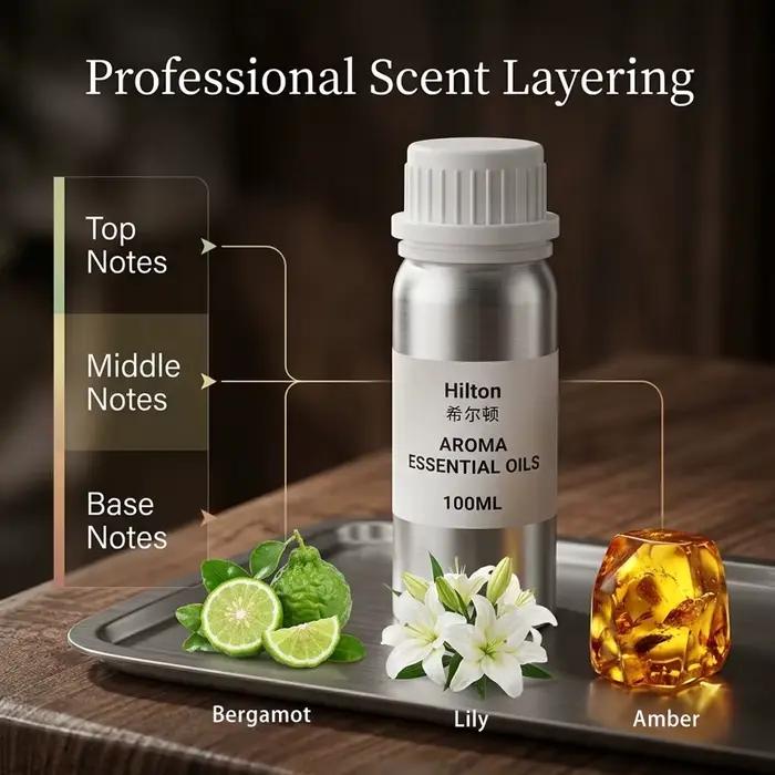 Huile Essentielle 100ml pour Diffuseur – Purificateur d'Air
