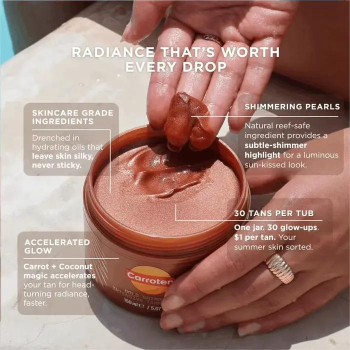 Gel Bronzant Intensif à la Carotte Apaisant