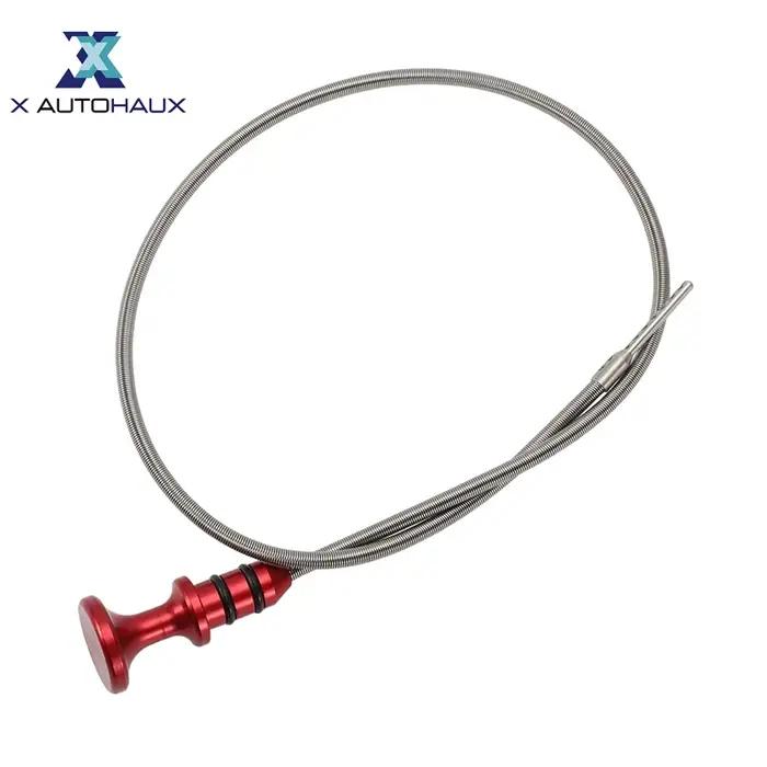 X Autohaux jauge d'huile moteur de voiture réservoirs de carburant niveau d'huile Dip Stick pour Mini Cooper S 1.6L L4 suralimenté R52 R53 R56 2002-2008