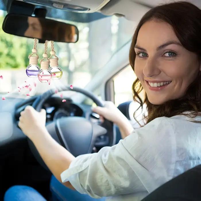 5 pièces diffuseur de voiture bouteille suspendue désodorisant