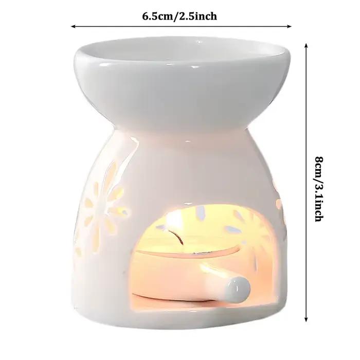 Lampe à huile essentielle en céramique
