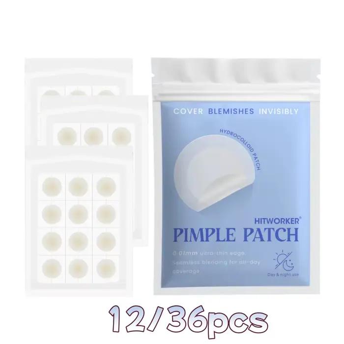 Patch anti-acné à l'huile essentielle d'arbre à thé 12/36 Hydrogel