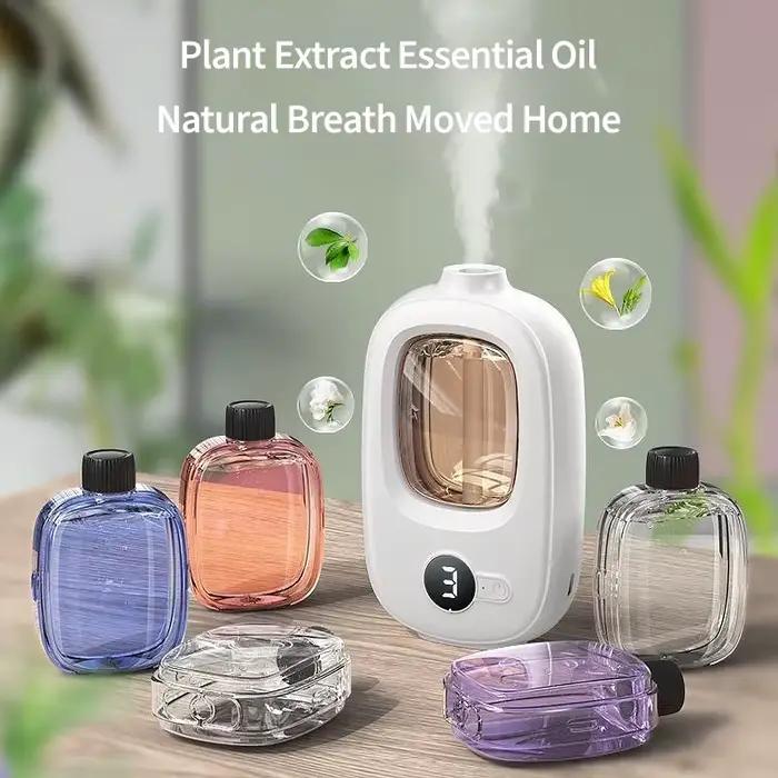 Dispositif d'aromathérapie automatique multi-mode pour diffusion d'huiles essentielles en bureau ou à domicile pour ambiance personnalisée et bien-être