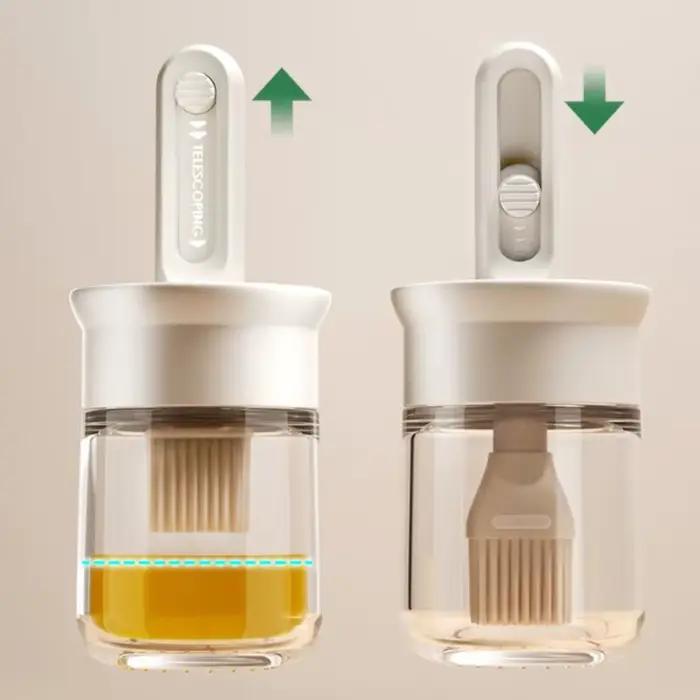 Bouteille distributrice d'huile sans BPA