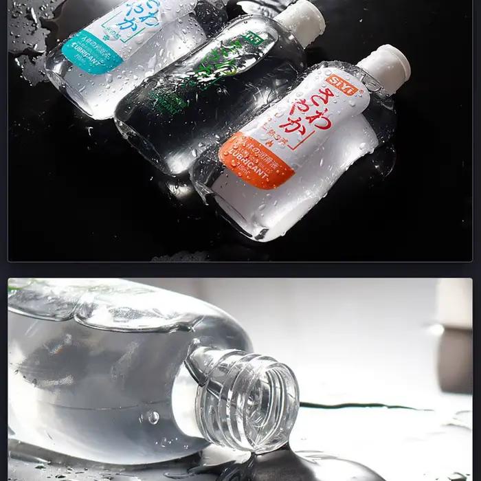 Gel lubrifiant personnel soluble dans l'eau de 215 ml avec huile rafraîchissante, ultra-lisse, longue durée, pour le plaisir intime