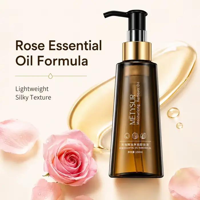 Démaquillant à l'huile essentielle de rose 150ml