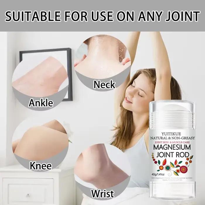YUITIKUE bâton à rouler pour articulations en magnésium 40g-naturel