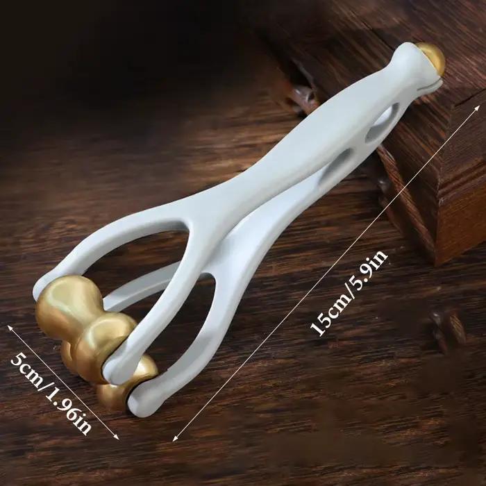 Soulagement innovant de la douleur articulaire des doigts : masseur de points d'acupuncture avec huile d'essence pour l'arthrite et la fatigue