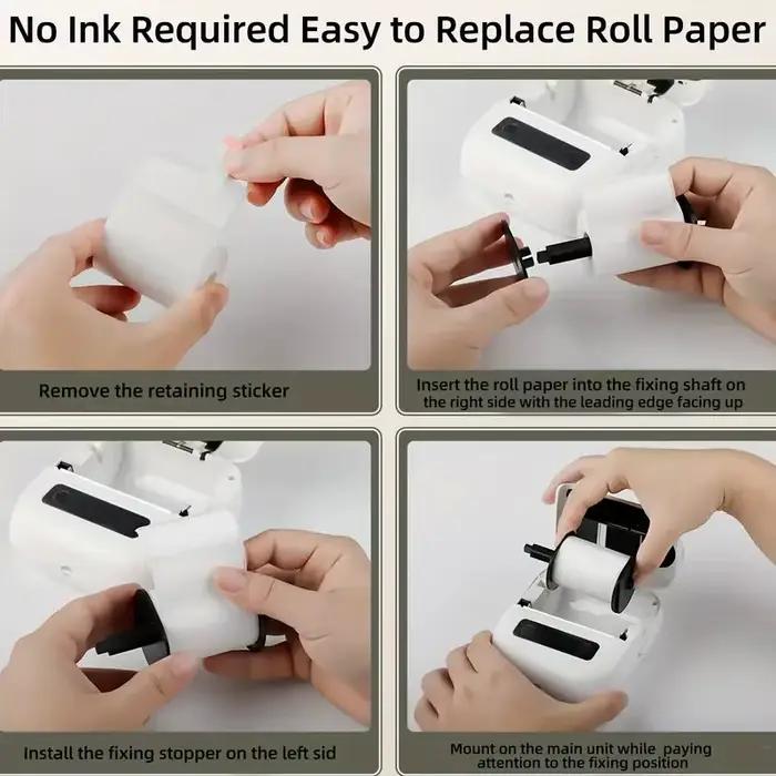 1 rouleau de papier thermique laser couleur auto-adhésif compatible Phomemo M110 M220 M200, E210 P50 Detong P1 HPRT T20 MAKER, 40x20MM