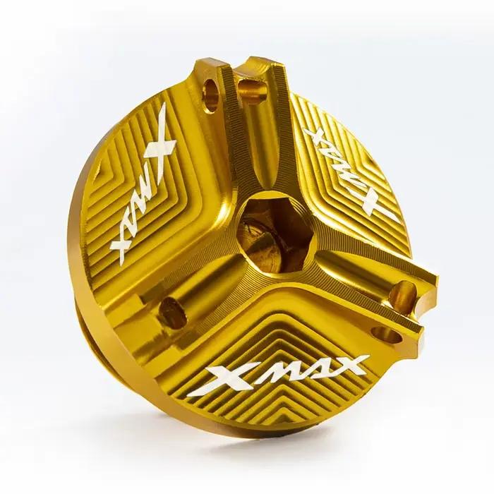 Boulon de bouchon d'huile moteur, accessoire de bouchon de remplissage d'huile (pas pour xmax 250 300 XMAX300 X-MAX 250 2017-2020 2021 2022