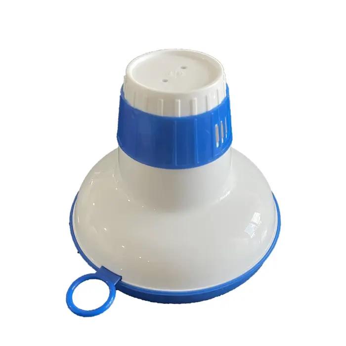 Grandes outils de nettoyage de piscine de luxe de 5 pouces, distributeur de chlore, bleu et blanc, outil de piscine flottant, tablette, fournisseur automatique