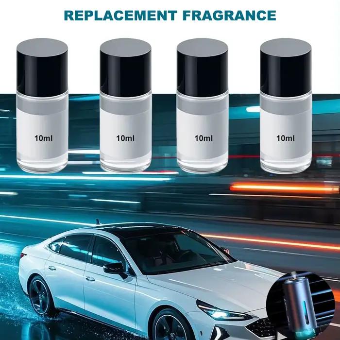 4 pièces huile essentielle utilisée pour recharger le diffuseur d'arôme de voiture électrique brume humidificateur parfum aromathérapie recharge Kit Support mixte