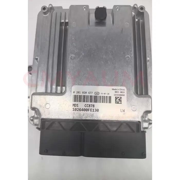 0281020677 Carte mère d'ordinateur de moteur neuve d'origine ECU ECM Unité de commande électronique pour JAC MD1CC878 Non cryptée