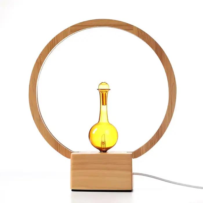 Diffuseur d'huiles essentielles avec Base en bois