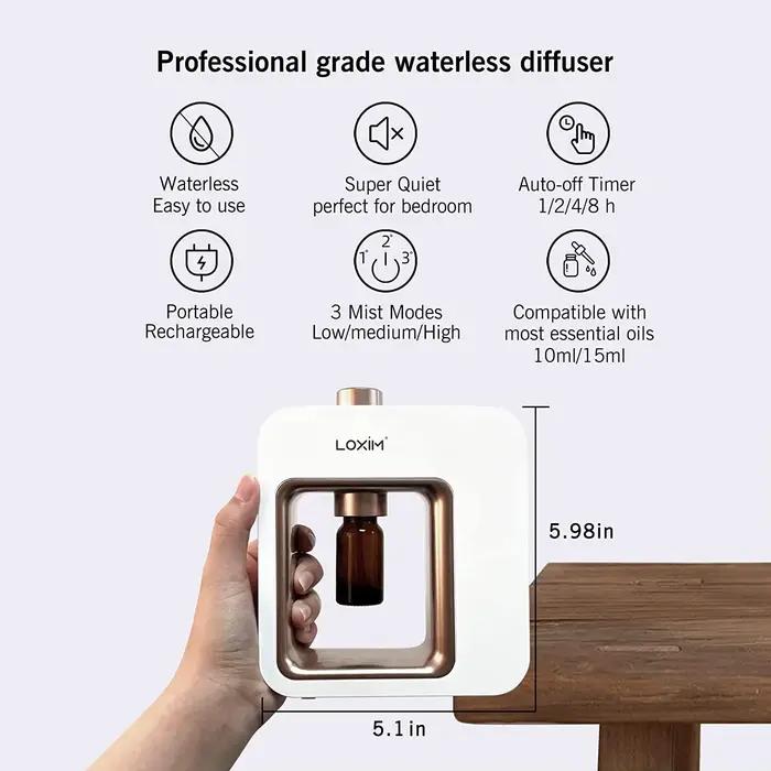 Diffuseur d'arôme nébulisant pour château essentiel
