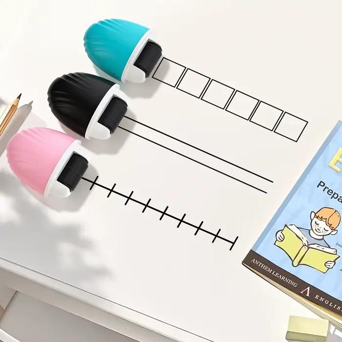 Tampon correcteur de mathématiques, grille à double ligne pour la pratique des mots, générateur de questions en un clic, aide portable aux devoirs pour les étudiants