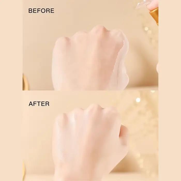 Le spray d'huile essentielle de soin capillaire nourrissant en profondeur peut augmenter la brillance et améliorer la