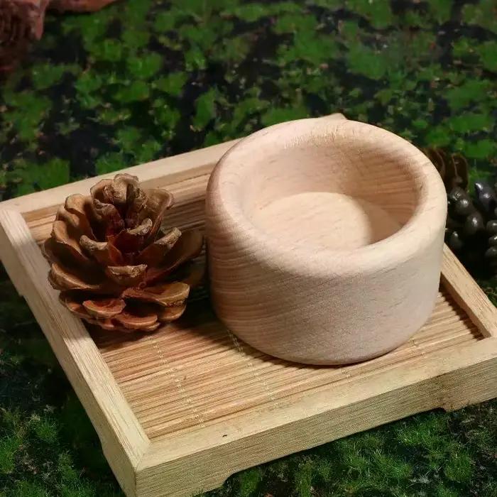 Diffuseur d'huile essentielle en bois de pomme de pin créatif