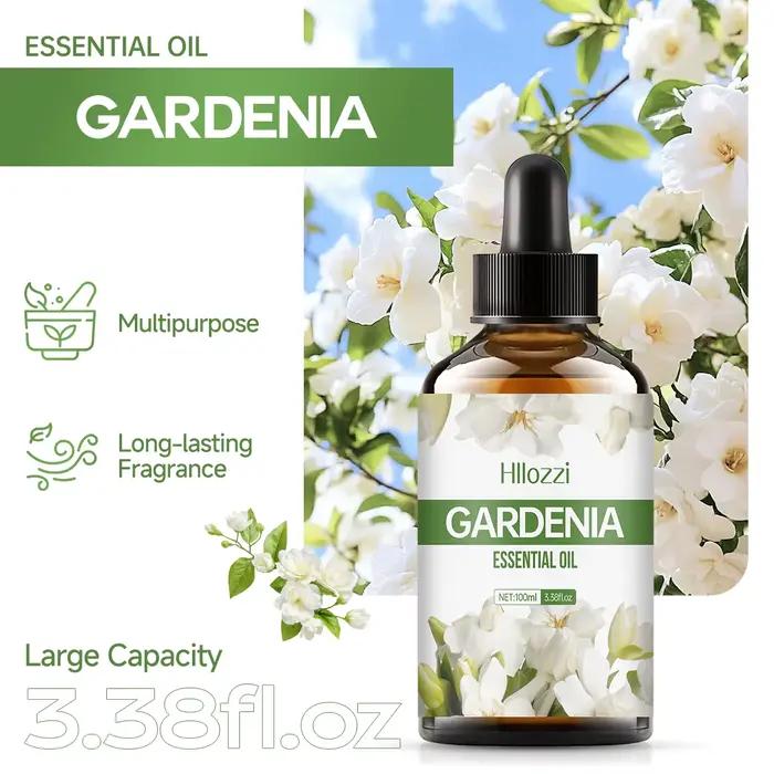 HUILE ESSENTIELLE DE GARDENIA Produits de soin du visage adaptés à tous les types de peau Convient