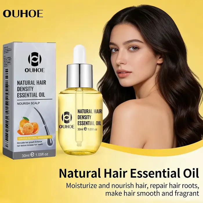 Huile essentielle pour cheveux aux agrumes