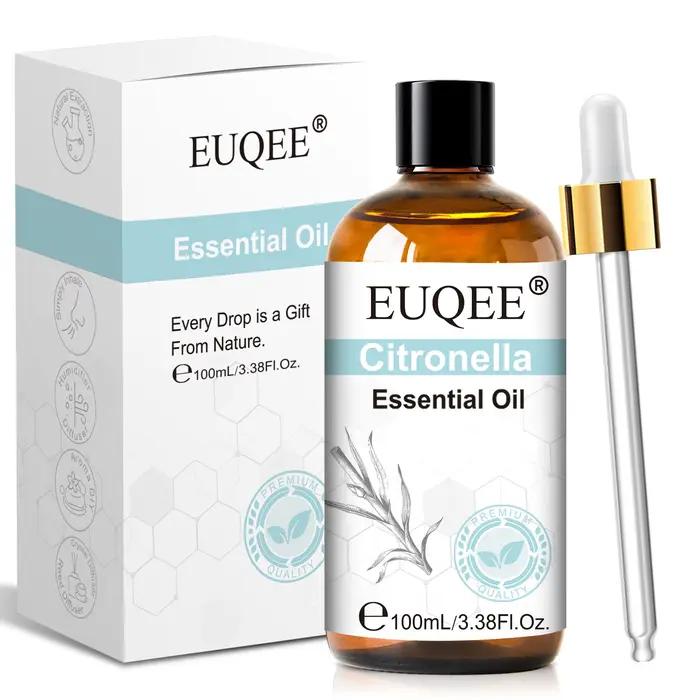 Huile essentielle aromatique de lavande 100 ml Eucalyptus Orange douce Patchouli Citronnelle Arbre à thé Encens Cannelle Romarin Menthe