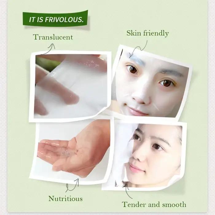Masque facial végétal naturel, hydratant, contrôle de l'huile, anti-âge, fruits, rentabilité, feuille coréenne, beauté, soins de la peau, 30 pièces