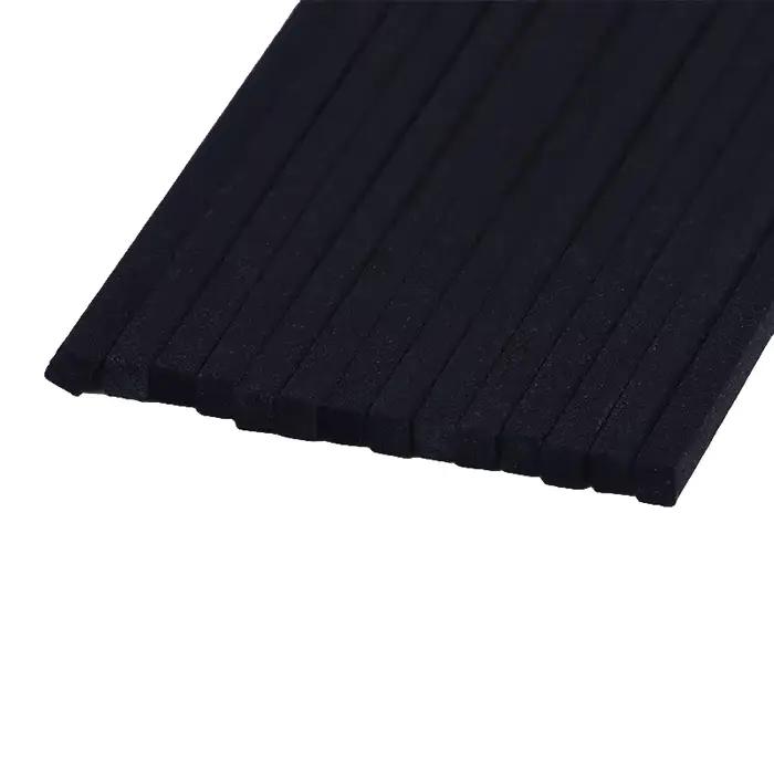 100 pièces forme carrée L22cm D4mm Reed diffuseur bâtons de remplacement bricolage à la main épais rotin aromathérapie