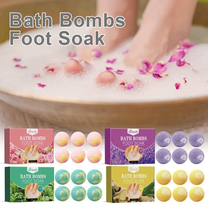 Bombes boule de bain moussant fleurs parfum corps