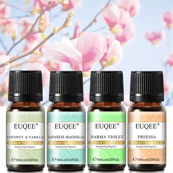 EUQEE 10ML huile parfumée série florale pour aromathérapie
