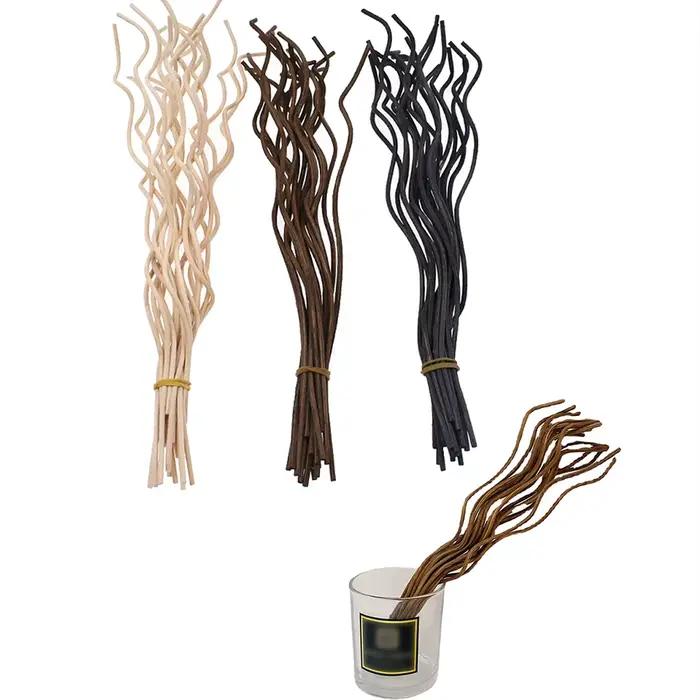 Bâton de diffuseur en rotin ondulé