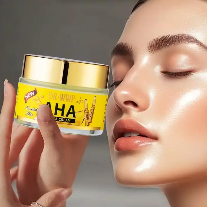 Crème pour le visage AHA