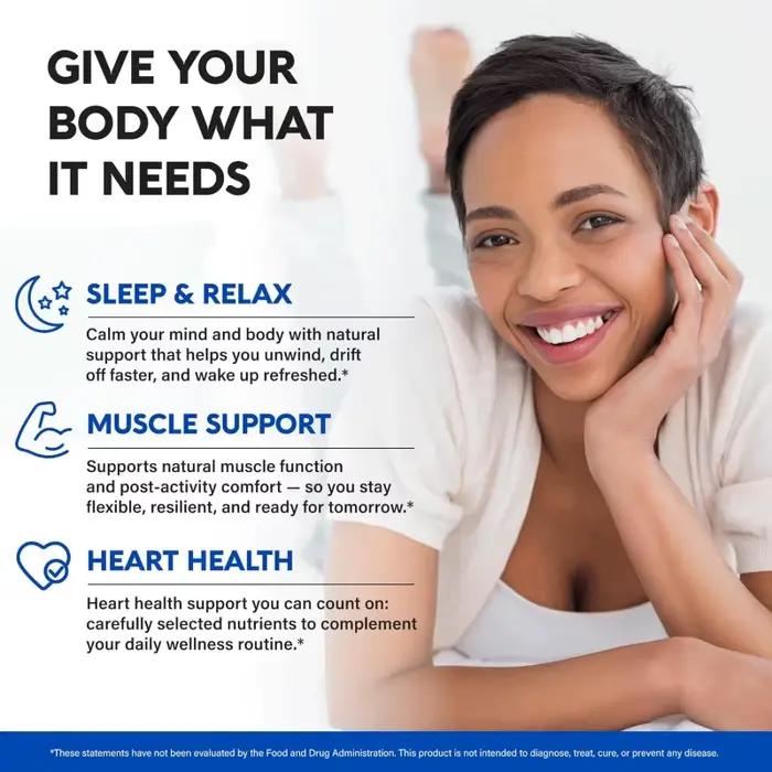 Complément de magnésium - Complexe 5 en 1 500 mg | | glycinate | | citrate | | malate | Oxide - Soutien pour le stress, les muscles et le cœur, 30 patchs