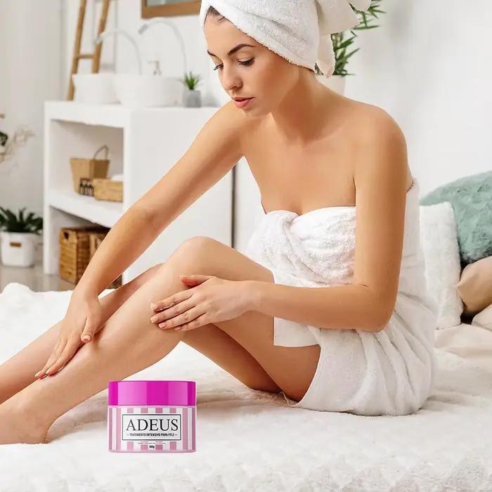 Crème Corporelle Réparatrice Chauffante avec Caféine et Beurre de Karité Hydrate les Peaux Sèches Après l'Entraînement Physique pour Hommes et Femmes