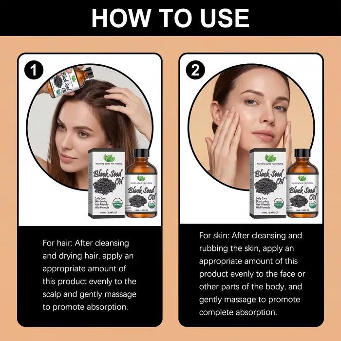 Huile Essentielle de Nigelle Pure Multi-Usages