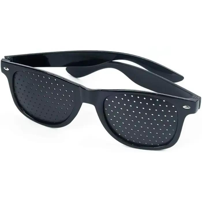 Lunettes de correction de la vue - Lunettes à trous sténopés, protection oculaire anti-fatigue, soin améliorant la vue, lunettes d'exercice