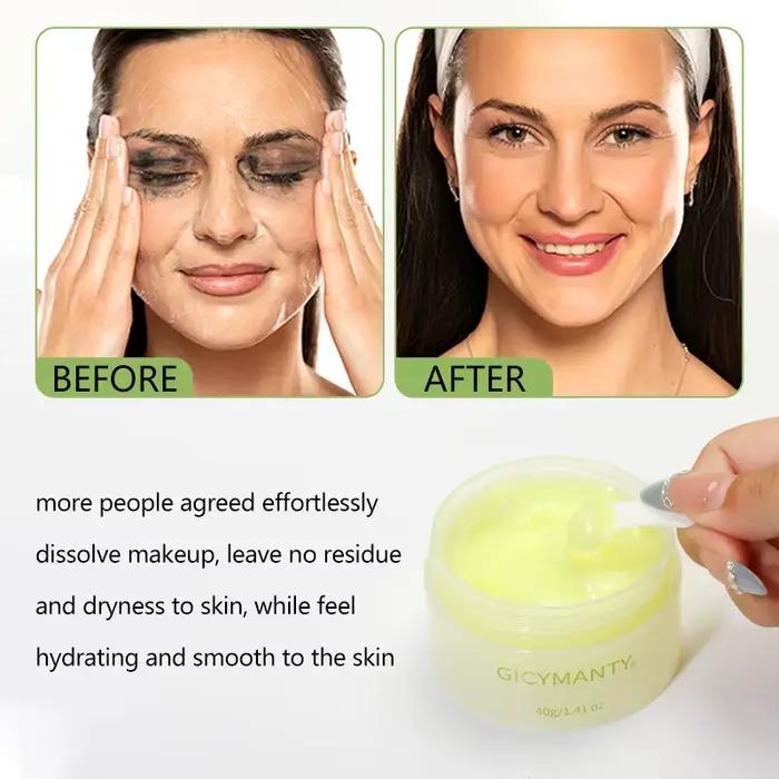 Crème démaquillante qui nettoie en profondeur le visage