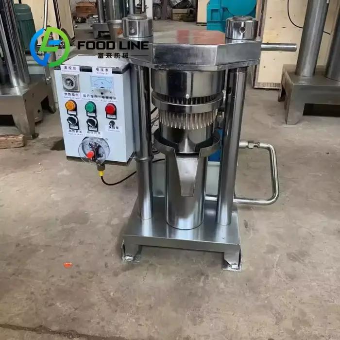 Presse à huile d'olive hydraulique automatique verticale d'usine professionnelle personnalisée pour diverses cultures d'huile