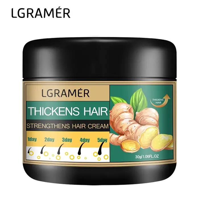 Crème de croissance des cheveux gingembre Alopecia repousse réparation prévenir la perte