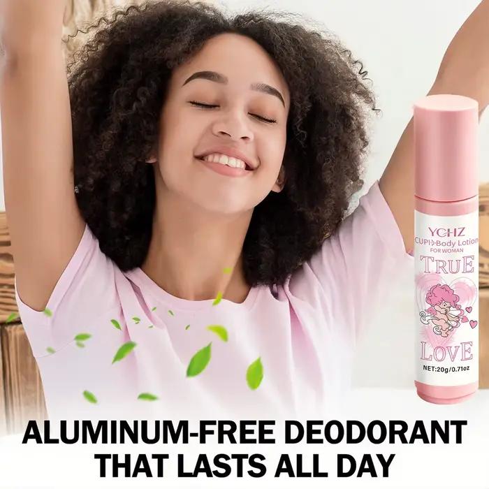 Déodorant liquide roll-on parfumé à la rose