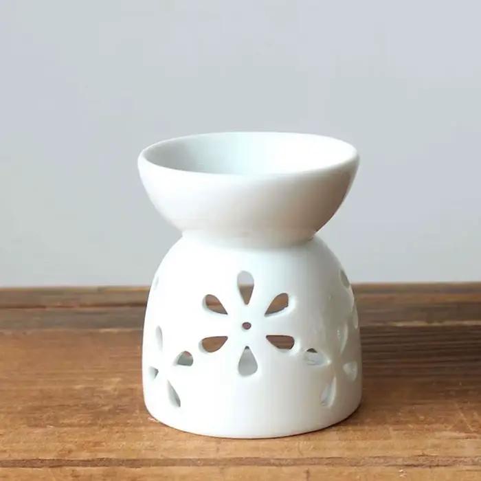 Brûleur d'arôme artisanal en céramique fait à la main