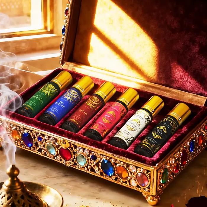 6 types d'huiles essentielles 10 ml